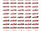 Formula One Wall Murals Ferrari Evolution Poster