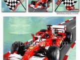 Formula One Wall Murals Race Car Set 3 Canvas Nursery Art Race Car Wall by