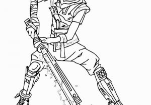 Fortnite Save the World Coloring Pages Ninja Save the World fortnite Coloring Page