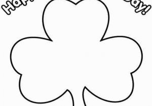 Four Leaf Clover Coloring Pages Printable 4 Leaf Clover Coloring Page Coloring Home