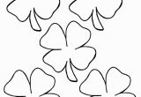 Four Leaf Clover Coloring Pages Printable 4 Leaf Clover Coloring Page Coloring Home