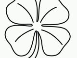 Four Leaf Clover Coloring Pages Printable Four Leaf Clover Coloring Pages Best Coloring Pages for Kids