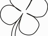 Four Leaf Clover Coloring Pages Printable Four Leaf Clover Coloring Pages Best Coloring Pages for Kids