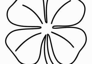 Four Leaf Clover Coloring Pages Printable top 20 Free Printable Four Leaf Clover Coloring Pages Line