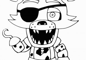 Foxy Five Nights at Freddy S Coloring Pages Foxy Fnaf Coloring Pages Printable