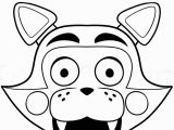 Foxy Five Nights at Freddy S Coloring Pages Nightmare Feddy Free Coloring Pages