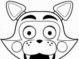 Foxy Five Nights at Freddy S Coloring Pages Nightmare Feddy Free Coloring Pages