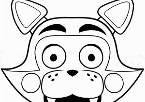 Foxy Five Nights at Freddy S Coloring Pages Nightmare Feddy Free Coloring Pages