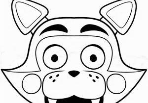 Foxy Five Nights at Freddy S Coloring Pages Nightmare Feddy Free Coloring Pages