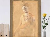 Frame Mural On Wall 2019 Beautiful Murals Posters and Prints Wall Art Painting Canvas Buddha Decorative for Living Room Home Decor No Frame From