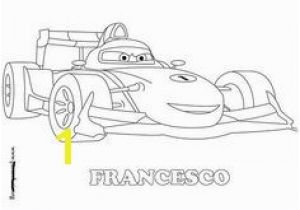 Francesco Cars 2 Coloring Pages Disney Cars Mcqueen and Francesco Bernoulli Coloring Page