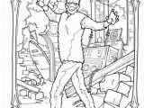 Frankenstein Head Coloring Pages Frankenstein Coloring Page