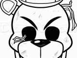 Freddy Fazbear Coloring Page Bonnie Golden F Naf Coloring Pages