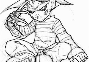 Freddy Krueger Coloring Pages Printable Freddy Krueger Coloring Page Adult Coloring Horror