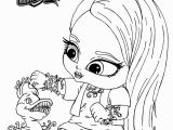 Free Baby Monster High Coloring Pages All About Monster High Dolls Baby Monster High Character