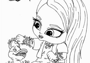 Free Baby Monster High Coloring Pages All About Monster High Dolls Baby Monster High Character