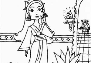 Free Bible Coloring Pages Queen Esther Queen Esther Coloringpage