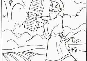 Free Bible Coloring Pages Ten Commandments Download Print Moses Receives Ten Mandments Coloring