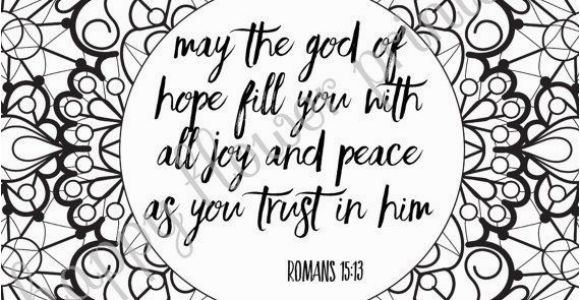 Free Bible Verse Coloring Pages Pdf 12 Bible Verse Coloring Pages Instant by