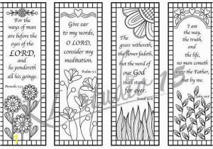 Free Bible Verse Coloring Pages Pdf Set Of 6 Bible Verse Coloring Bookmarks Plus 3 Designs with