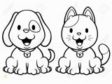 Free Cat and Dog Coloring Pages Cat and Dog Coloring Pages to Print at Getdrawings