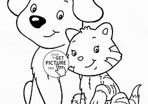 Free Cat and Dog Coloring Pages Free Coloring Pages Dog and Kat Coloring Home