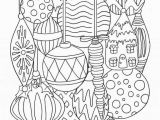 Free Christmas ornament Coloring Pages Lovely Christmas ornament Coloring Pages