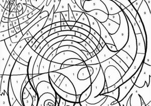 Free Color by Number Coloring Pages for Adults Hard Color by Number Worksheets for Adult