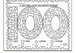 Free Coloring Pages for 100th Day Of School 100th Day Of School Coloring Pages Printable Kids Super