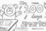 Free Coloring Pages for 100th Day Of School 100th Day School Coloring Pages Free Coloring Home