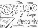 Free Coloring Pages for 100th Day Of School 100th Day School Coloring Pages Free Coloring Home