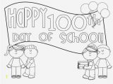 Free Coloring Pages for 100th Day Of School Free Printable 100 Days School Coloring Pages – Scribblefun