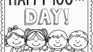 Free Coloring Pages for 100th Day Of School Free Printable 100 Days School Coloring Pages – Scribblefun