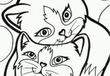 Free Coloring Pages for Kids Cats Pin Auf Bilder