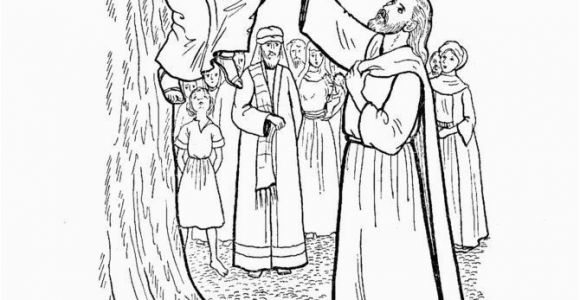 Free Coloring Pages for Zacchaeus Image Result for Zacchaeus Crafts for Sunday School