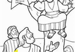 Free Coloring Pages for Zacchaeus Zachäus