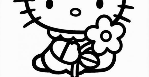 Free Coloring Pages Hello Kitty Hello Kitty
