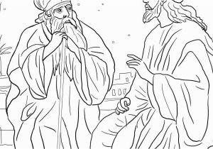 Free Coloring Pages Jesus and Nicodemus Beautiful Free Coloring Pages Jesus and Nicodemus