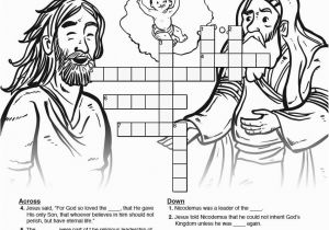 Free Coloring Pages Jesus and Nicodemus Nicodemus Coloring Pages Download