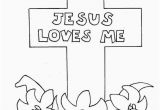 Free Coloring Pages Jesus Loves Me Jesus Loves Me Jesus Love Me Cross Coloring Page
