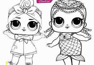 Free Coloring Pages Lol Dolls Merbaby Mermaid and Can Do Baby Lol Surprise Coloring Page