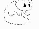 Free Coloring Pages Of Arctic Animals Arctic Fox Coloring for Kids Esl