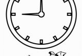 Free Coloring Pages Of Clocks Nine Hours Coloring Page From Telling Time Worksheets