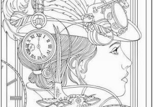 Free Coloring Pages Of Clocks Steampunk Livro Para Colorir Google Search