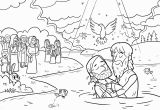 Free Coloring Pages Of Jesus Being Baptized Bible App for Kids Coloring Sheets