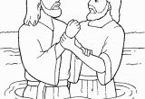 Free Coloring Pages Of Jesus Being Baptized Library Of Clip Art Black and White On Jesus and John the