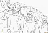 Free Coloring Pages Of Joshua and the Battle Of Jericho Coloring Pages Battle Jericho Coloring Home