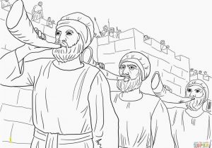 Free Coloring Pages Of Joshua and the Battle Of Jericho Coloring Pages Battle Jericho Coloring Home