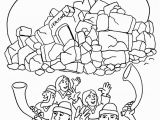 Free Coloring Pages Of Joshua and the Battle Of Jericho Joshua Fought the Battle Of Jericho Coloring Pages