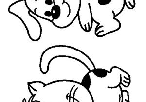 Free Coloring Pages Of Kittens and Puppies Puppy and Kitten Coloring Pages